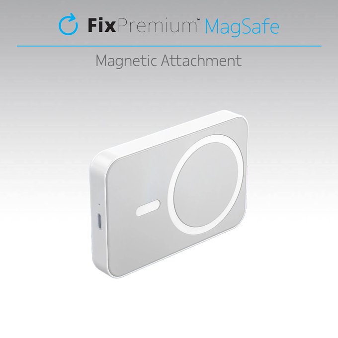 FixPremium - MagSafe PowerBank se Stojanem 5000mAh, černá
