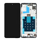 Samsung Galaxy M55 M556B - LCD Displej + Dotykové Sklo + Rám (Black) - GH81-25791A Genuine Service Pack