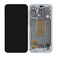 Samsung Galaxy A55 A556B - LCD Displej + Dotykové Sklo + Rám (Awesome Iceblue) - GH82-34305B Genuine Service Pack
