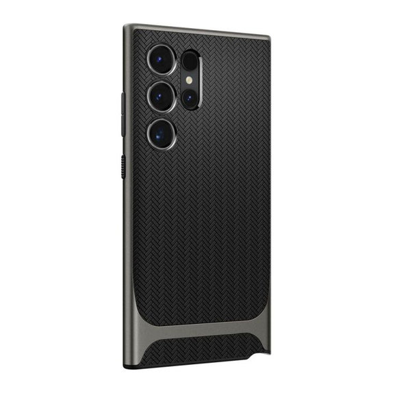 Spigen - Pouzdro Neo Hybrid pro Samsung Galaxy S24 Ultra, Gunmetal