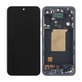 Samsung Galaxy A55 A556B - LCD Displej + Dotykové Sklo + Rám (Awesome Iceblue) TFT