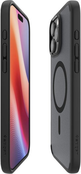 Spigen - Pouzdro Ultra Hybrid s MagSafe pro iPhone 16 Pro Max, frost black
