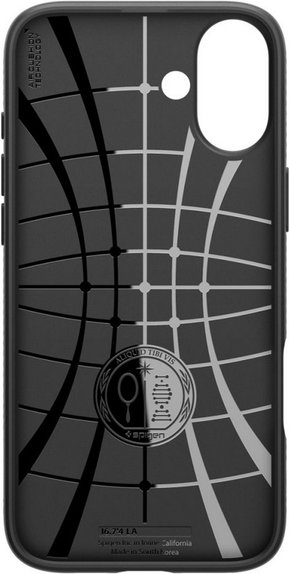 Spigen - Pouzdro Liquid Air pro iPhone 16 Plus, matte black