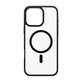 Pouzdro HardCase s MagSafe pro iPhone 16 Pro Max, černá, PanzerGlass