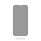 FixPremium Privacy Anti-Spy Glass - Tvrzené Sklo pro iPhone 16