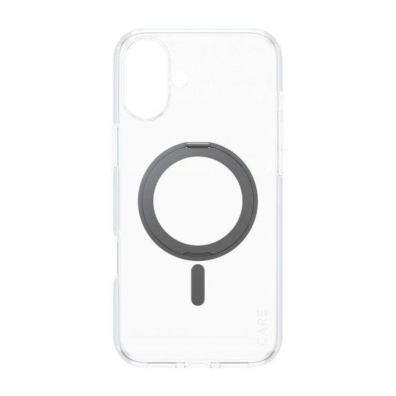 Pouzdro Kickstand s MagSafe pro iPhone 16 Plus, Černá, CARE