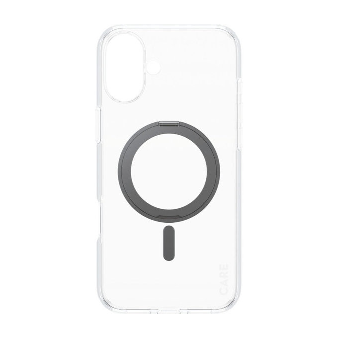 Pouzdro Kickstand s MagSafe pro iPhone 16 Plus, Černá, CARE