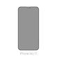 FixPremium Privacy Anti-Spy Glass - Tvrzené sklo pro iPhone XR a 11