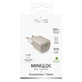PURO - Nabíjecí Adaptér MiniPro USB-C, GaN, 20W, sandshell