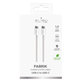 PURO - USB-C Kabel / USB-C, 60W, Fabrik FABK4, 1,5 m, sandshell