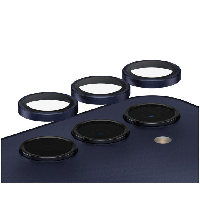 Ochranný kryt objektivu Hoops pro Samsung A25 5G, Modrá/Černá, PanzerGlass