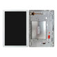 Lenovo Tab M10 TB-X505 - LCD Displej + Dotykové Sklo + Rám (White) TFT