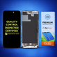 Displej Hard OLED pro iPhone 14 Pro Max, Dotykové sklo s rámem, FixPremium