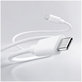 FixPremium - Kabel USB-C/USB-C, 1.5m, bílá