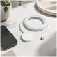 FixPremium - Kabel MagSafe/USB-C, 1.5m, bílá