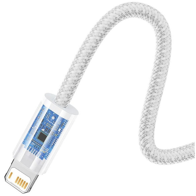 Baseus - Kabel Lightning/USB, 1.5m, bílá