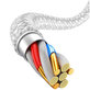 Baseus - Kabel Lightning/USB, 1.5m, bílá