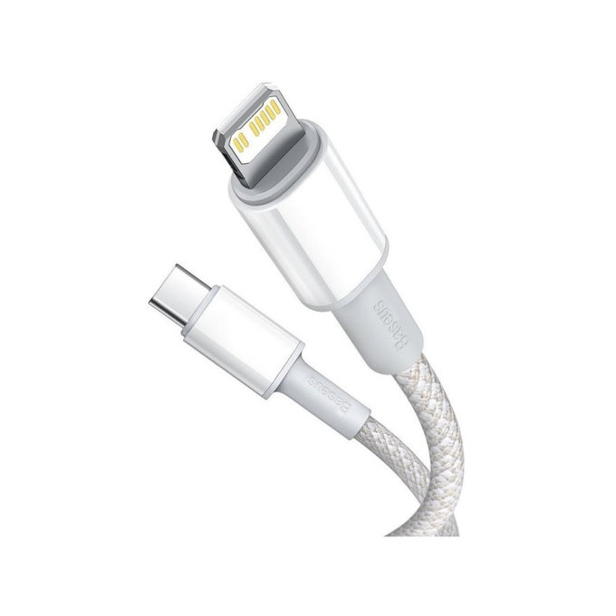 Baseus - Kabel Lightning/USB-C, 1.5m, bílá