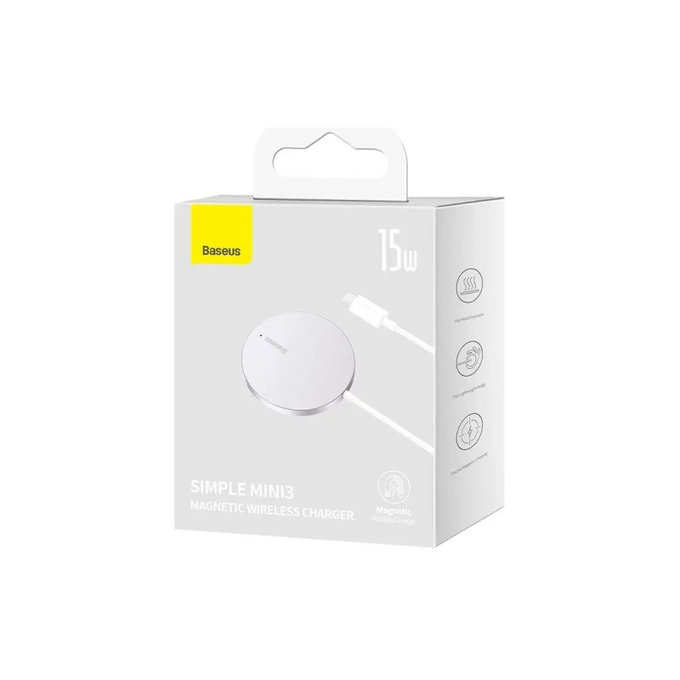 Baseus - Kabel MagSafe/USB-C, 1.5m, bílá