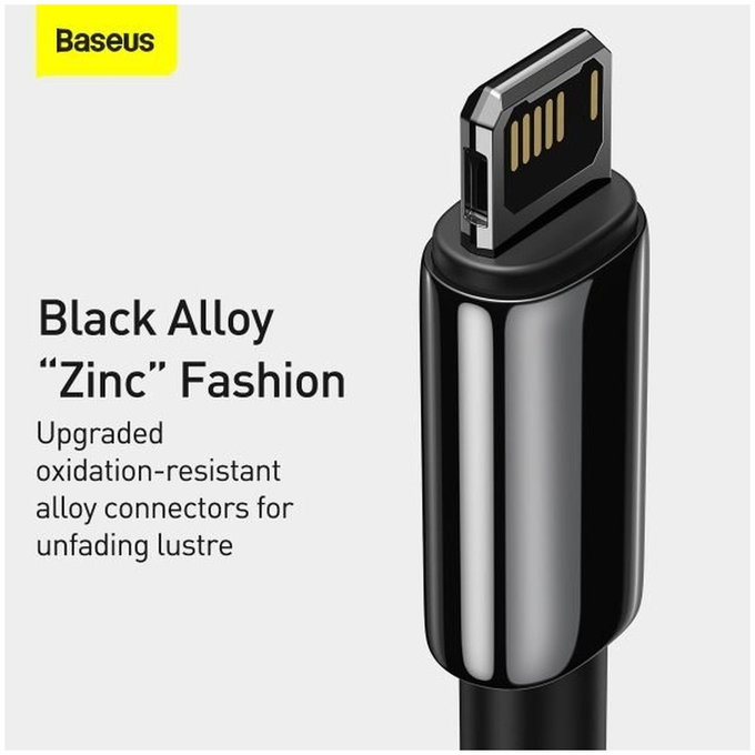 Baseus - Kabel Lightning/USB, 1.5m, černá