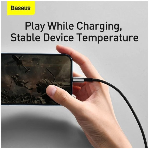 Baseus - Kabel Lightning/USB, 1.5m, černá