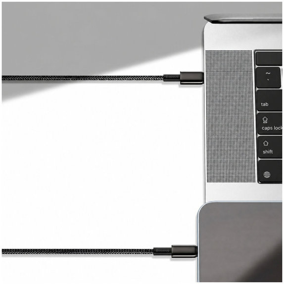 Baseus - Kabel Lightning/USB-C, 1.5m, černá