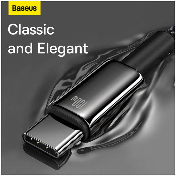 Baseus - Kabel USB-C/USB, 1.5m, černá