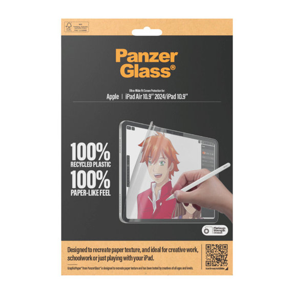 Ochranná fólie GraphicPaper UWF pro iPad (10th Gen 2022)/(11th Gen 2025), čirá, PanzerGlass