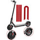 Xiaomi Mi Electric Scooter 1S, 2 M365, Essential, Pro, Pro 2 - Reflexní Nálepky (A)