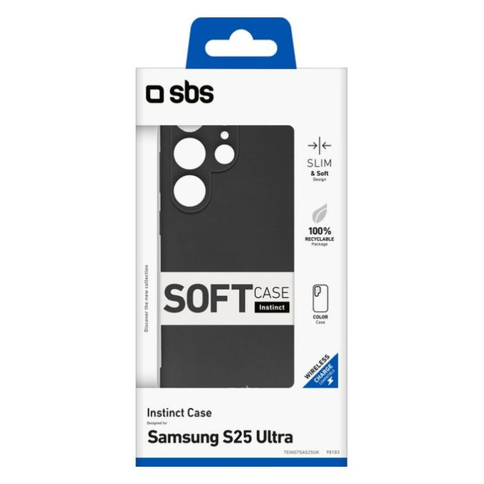 SBS - Pouzdro Instinct pro Samsung Galaxy S25 Ultra, černá
