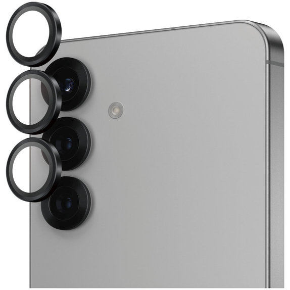 Ochranný kryt objektivu Hoops pro Samsung S25, Černá, PanzerGlass