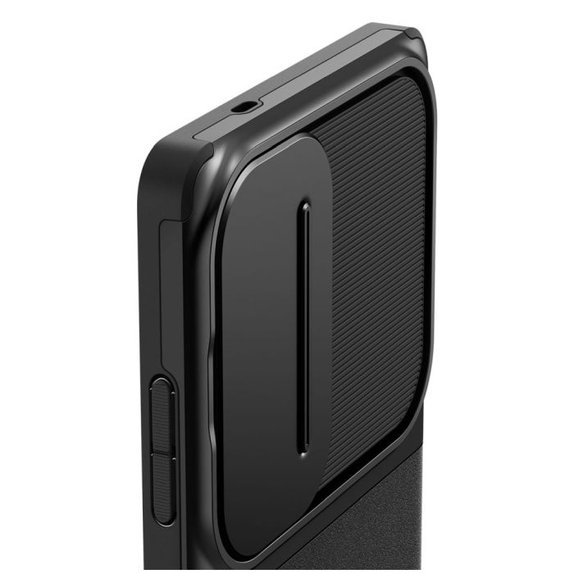 Spigen - Pouzdro Optik Armor pro Samsung Galaxy S25 Ultra, černá