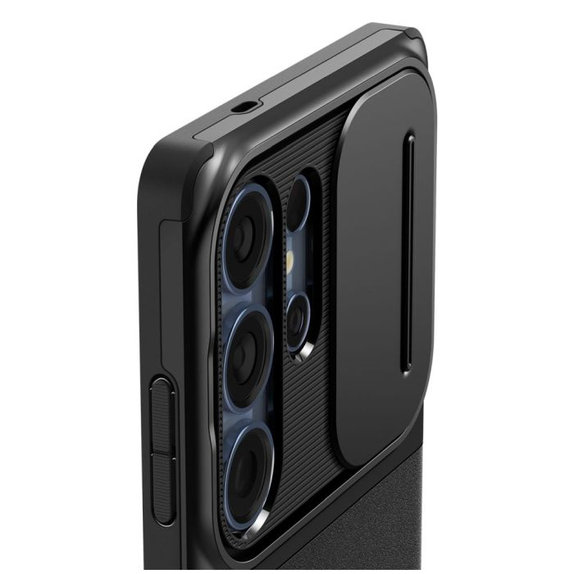 Spigen - Pouzdro Optik Armor pro Samsung Galaxy S25 Ultra, černá