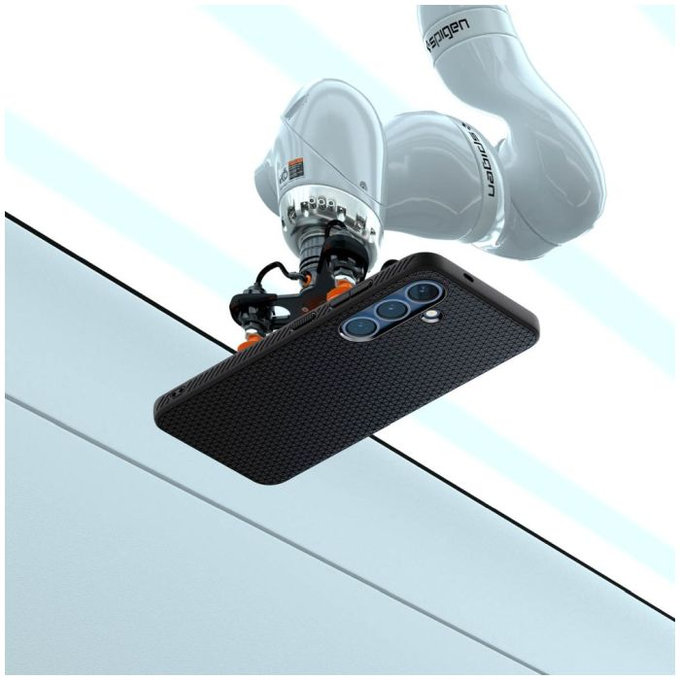 Spigen - Pouzdro Liquid Air pro Samsung Galaxy S25+, Matte Black