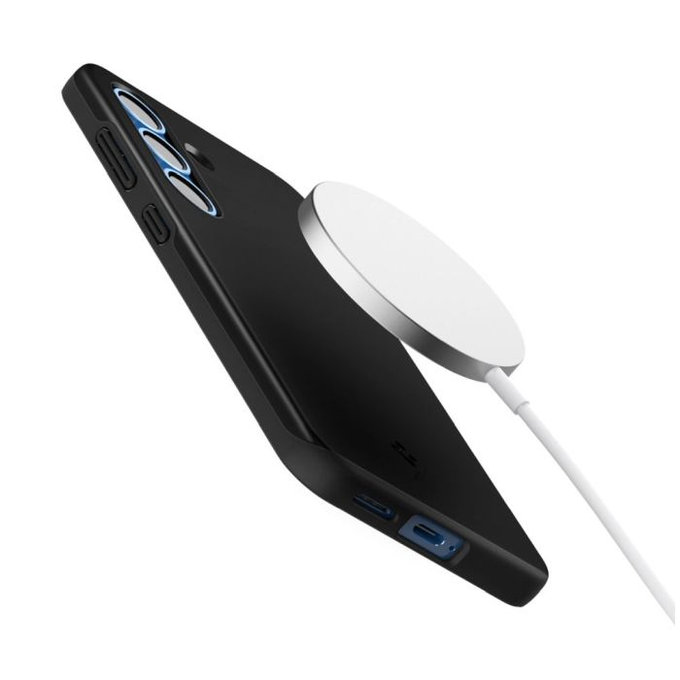 Spigen - Pouzdro Thin Fit s MagSafe pro Samsung Galaxy S25, černá
