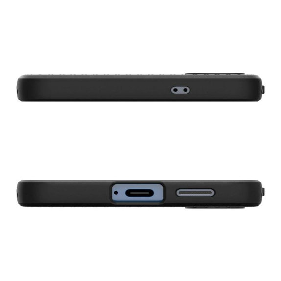 Spigen - Pouzdro Liquid Air pro Samsung Galaxy S25, Matte Black