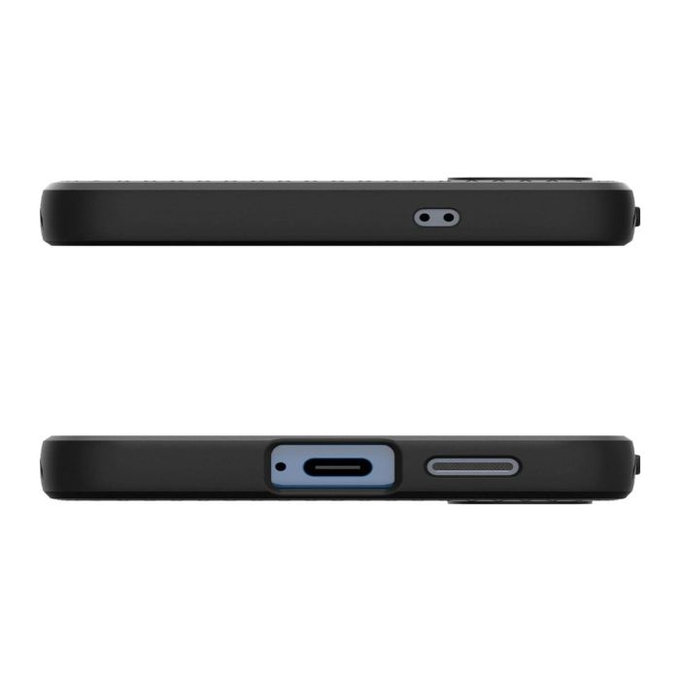 Spigen - Pouzdro Liquid Air pro Samsung Galaxy S25, Matte Black
