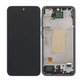 Samsung Galaxy A35 A356B - LCD Displej + Dotykové Sklo + Rám (Awesome Navy) OLED
