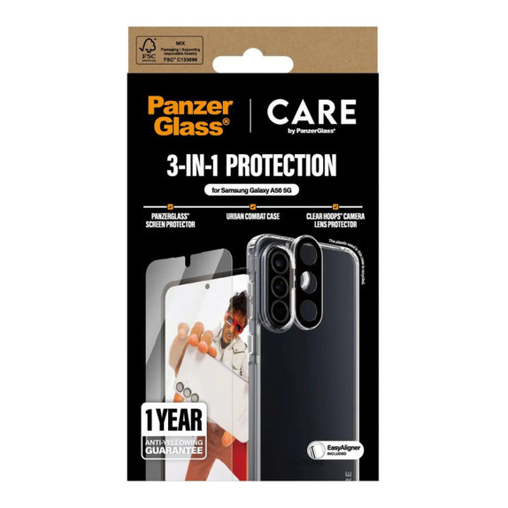 Bundle 3v1 pro Samsung A26 5G, CARE