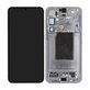 Samsung Galaxy S25 Plus - LCD Displej + Dotykové Sklo + Rám (Silver Shadow) OLED