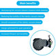 Xiaomi Robot Vacuum X20, S10, Dreame X30, X20, X10 Pro - Kolo s Motorem (Pravé) (Černé)