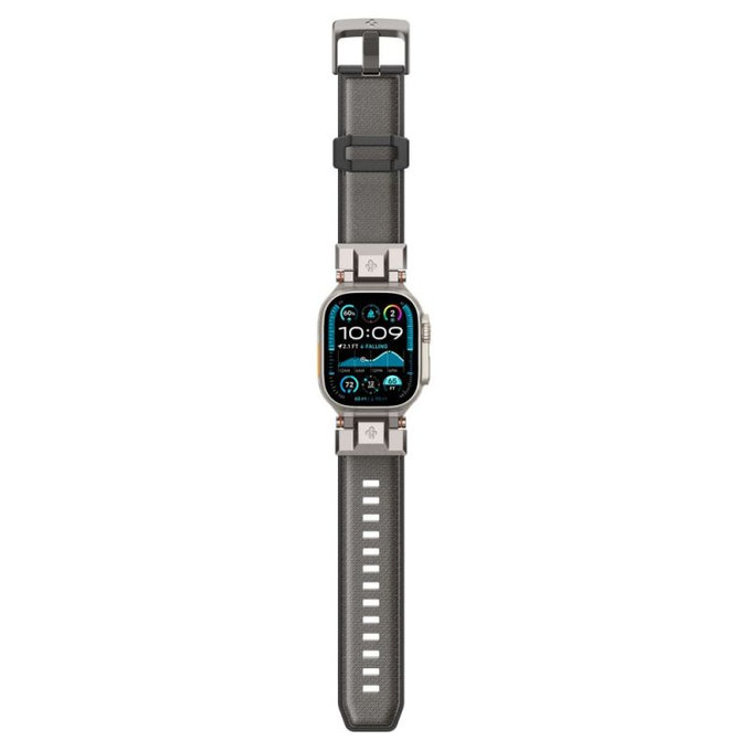 Spigen - Řemínek Durapro Armor pro Apple Watch (42, 44, 45, 49mm), šedá
