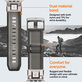 Spigen - Řemínek Durapro Armor pro Apple Watch (42, 44, 45, 49mm), šedá