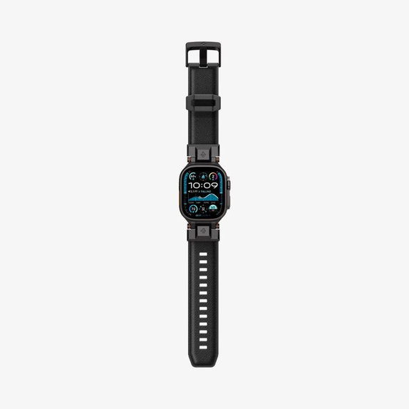 Spigen - Řemínek Durapro Armor pro Apple Watch (42, 44, 45, 49mm), Black Edition