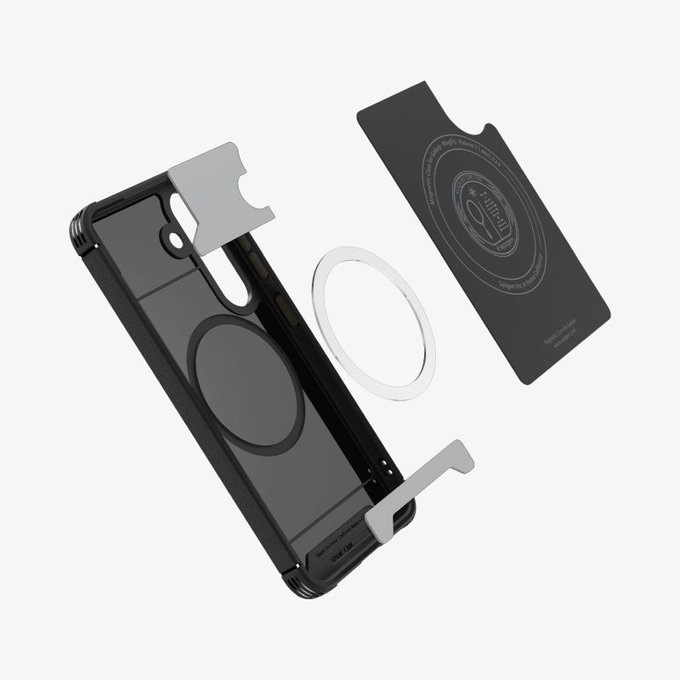 Spigen - Pouzdro Core Armor s MagSafe pro Samsung Galaxy S25, Matte Black