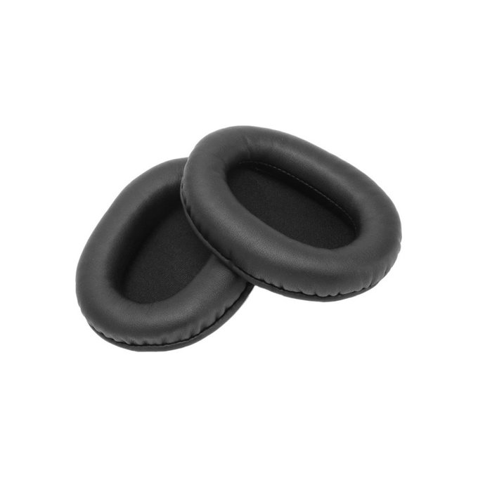 Náhradní Náušníky pro HyperX Cloud Flight, Stinger, Paměťová pěna + PU kůže, Černé, 1 pár