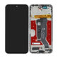 Honor 400 - LCD Displej + Dotykové Sklo + Rám (Meteor Silver) - 0235APNS Genuine Service Pack