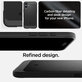 Spigen - Pouzdro Rugged Armor s MagSafe pro iPhone 16, Matte Black