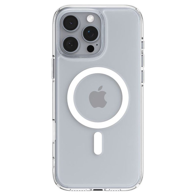 Spigen - Pouzdro Ultra Hybrid "T" s MagSafe pro iPhone 16 Pro Max, bílá