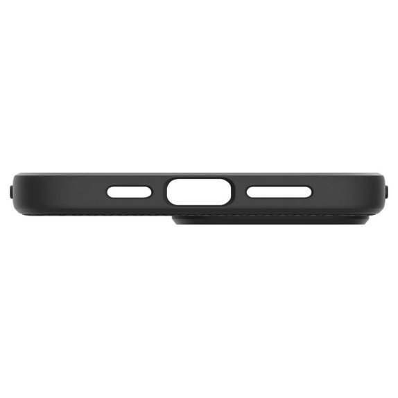Spigen - Pouzdro Liquid Air "T" s MagSafe pro iPhone 16 Pro, Matte Black